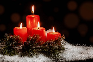 Advent vier Kerzen