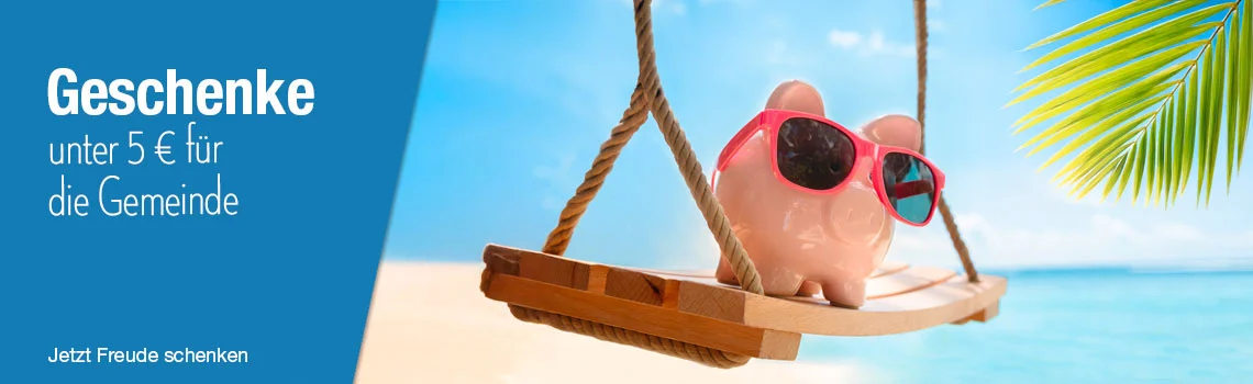 Geschenke unter 5 EUR für die Gemeinde