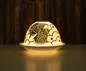 Preview: Windlicht goldener Engel