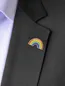 Preview: Pin Regenbogen r + v exklusiv