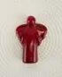 Preview: Speckstein Engel rot NEU Handschmeichler