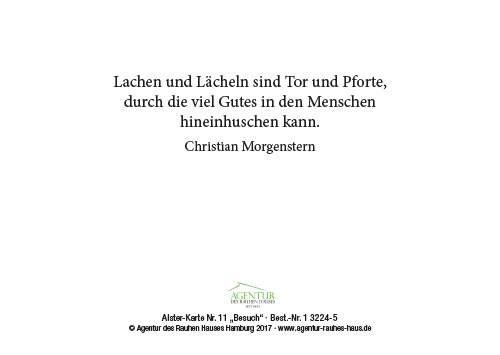 Alster-Karte Nr. 11: Besuch