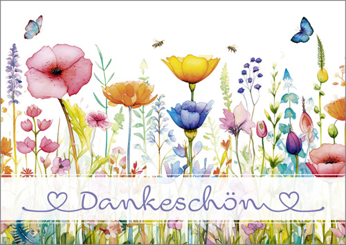 Alster-Karte Nr. 134: Dankeschön