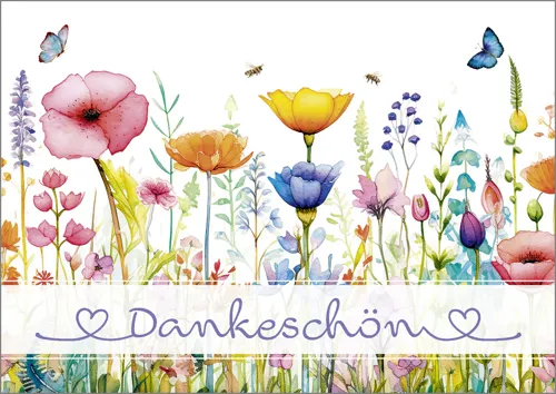 Alster-Karte Nr. 134: Dankeschön