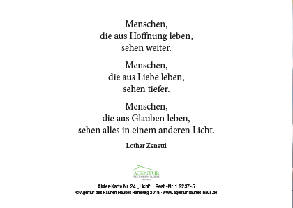 Alster-Karte Nr. 24: Licht