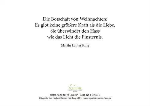 Alster-Karte Nr. 71: Stern