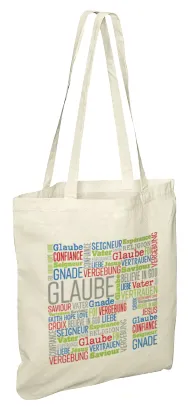 Baumwolltasche "Glaube"