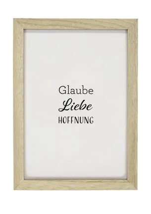 Bilderrahmen A4 Natur (10 Stück)