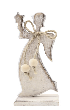 Engelsbote aus Holz