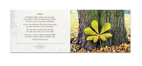 Ewigkeitskarte Baum (10 St.)