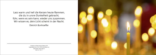 Ewigkeitskarte Kerze (10 St.)