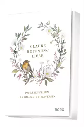 Glaube, Hoffnung, Liebe - Faltkartenset