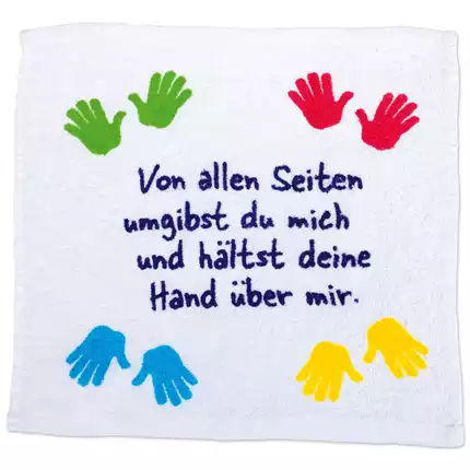 Handtuch-Hand