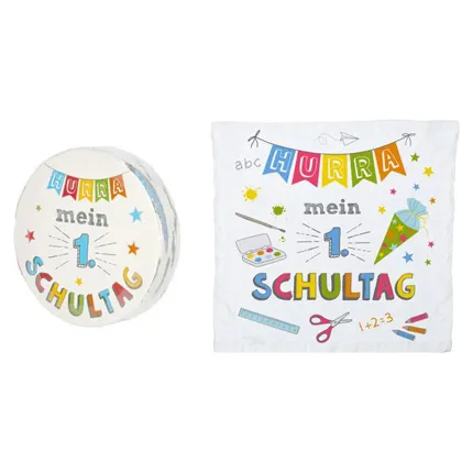 Handtuch - Hurra mein erster Schultag