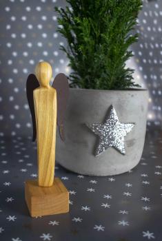 Preview: Himmelsbote - Engel Skulptur 13,5 cm