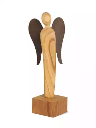 Himmelsbote - Engel Skulptur 13,5 cm