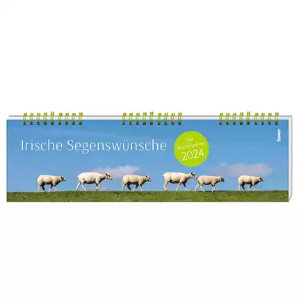 Irische Segenswünsche 2024: Wochenplaner