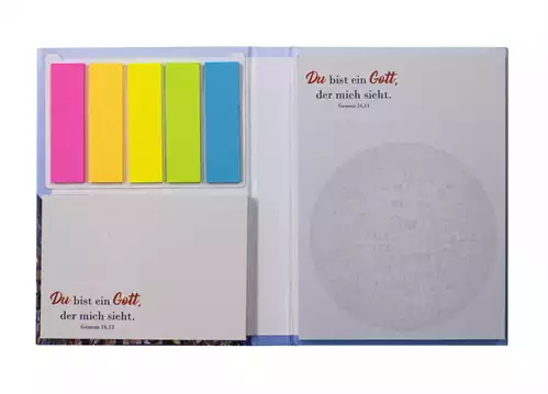 JL 2023 Haftnotiz-Block Motiv Weltkugel
