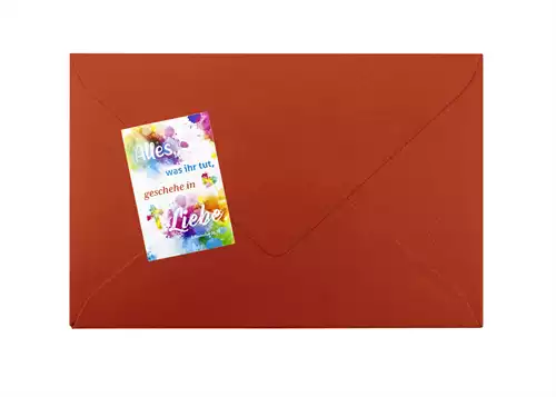 JL 2024 Stickerbogen (DIN A5) Motiv: Kreuz & Herz