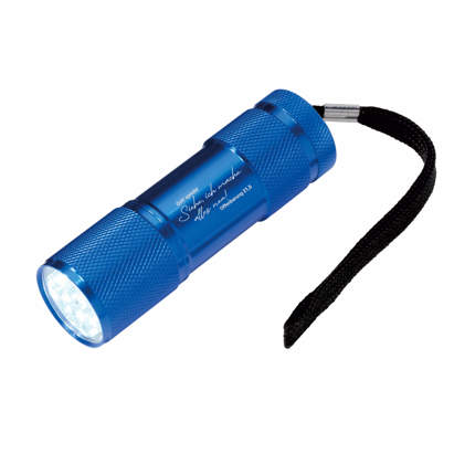 Preview: JL 2026 LED-Taschenlampe blau