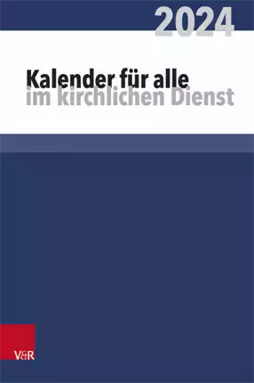 Kalender für alle im kirchlichen Dienst 2024