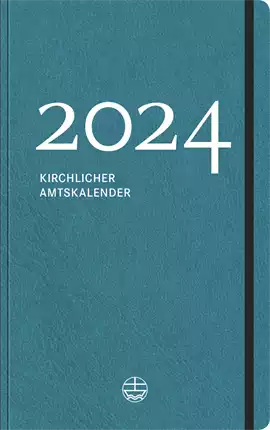 Kirchlicher Amtskalender 2024 petrol