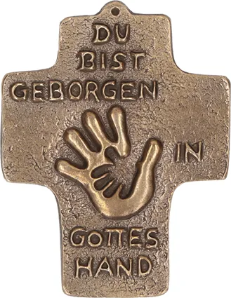 Kreuz Du bist geborgen in Gottes Hand