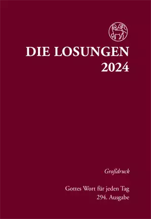 Losungen 2024 - Großdruck, gebunden