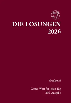 Losungen 2026 - Großdruck, gebunden