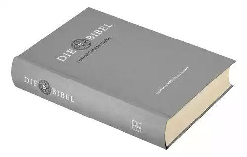 Lutherbibel 3361 Taschenausgabe silber mit Apokryphen