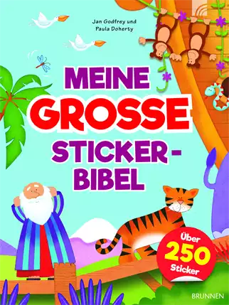 Meine große Stickerbibel