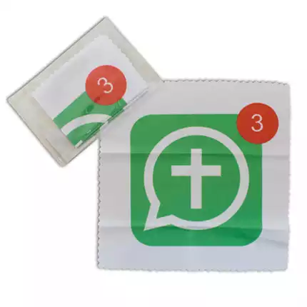 Mikrofasertuch Motiv "App"