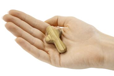 Preview: Olivenholzkreuz Größe: S