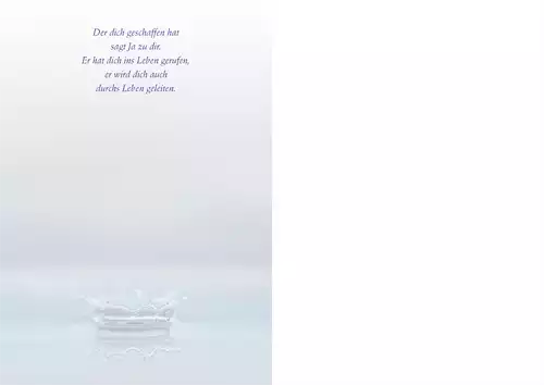 PC-Taufurkunde für Kinder (10 Stk.) Motiv Hundertwasser