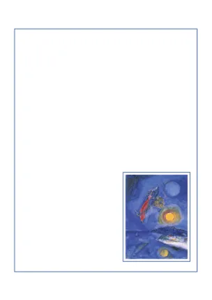 PC-Trauurkunde Chagall (10 St.) Motiv "Liebespaar in der Barke"