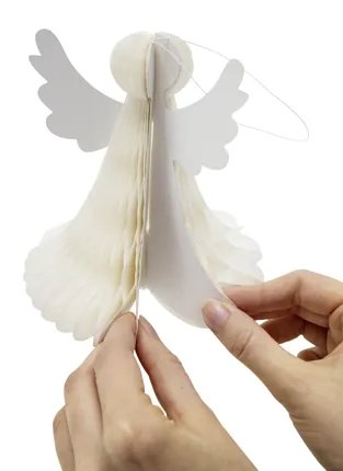 Papieranhänger Engel