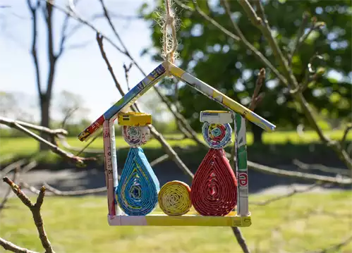 Papieranhänger Heilige Familie