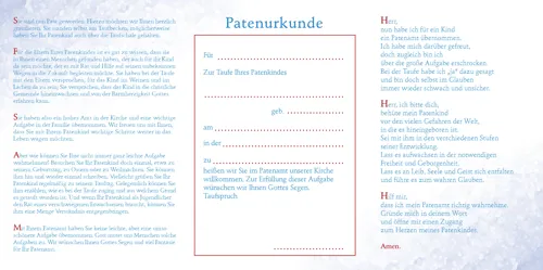 Patenbrief Motiv Hundertwasser (10 St.)