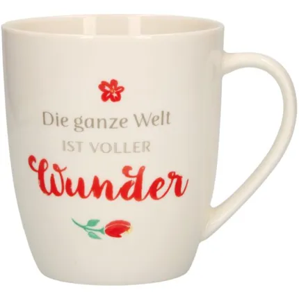 Porzellanbecher "Wunder"