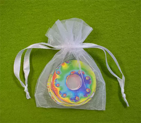Regenbogengucker im Organza-Beutel (10 St.)