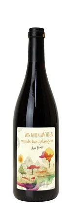 Rotwein mit Etikett Bonhoeffer (10,00 EUR/Liter)