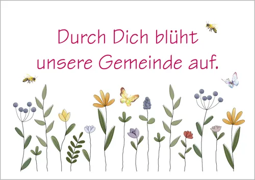 Samenpapier - Motiv: Schöpfung