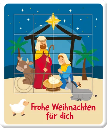 Schiebepuzzle "Krippe"