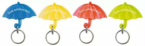 Schlüsselanhänger Schirm
