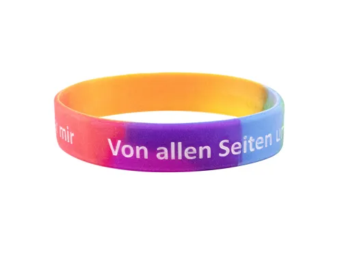 Silikonarmband "Regenbogen"