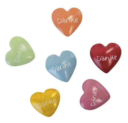Speckstein Herz "Danke" Handschmeichler