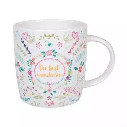 Tasse "Du bist wunderbar"