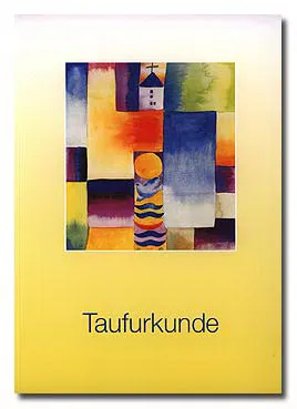 Taufurkunde Motiv Krug (10 St.)