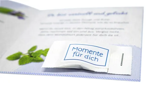 Teekarte Momente für Dich