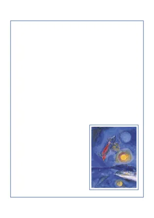 Trauschein Chagall, Liebespaar (10 St.) Motiv "Liebespaar in der Barke"